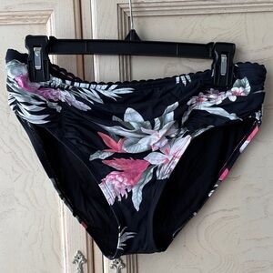 Tommy Bahama Black Bikini Bottom with Trim